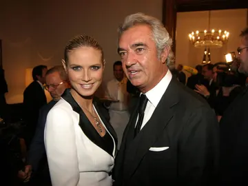 Heidi Klum y Flavio Briatore Heidi Klum y Flavio Briatore