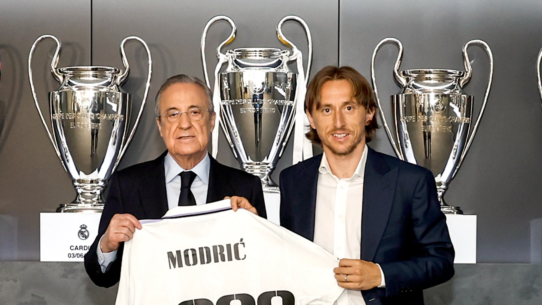 Luka Modric renueva con el Real Madrid hasta 2023