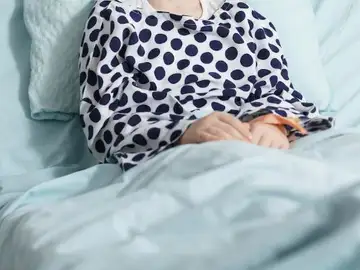 Un niño en un hospital Un niño en un hospital