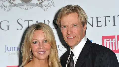 Jack Wagner y Heather Locklear Jack Wagner y Heather Locklear