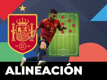 Alineación de España en el partido de hoy de la Nations League frente a Suiza