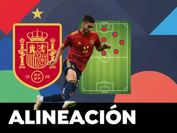 Alineación de España en el partido de hoy de la Nations League frente a Suiza Alineación de España en el partido de hoy de la Nations League frente a Suiza