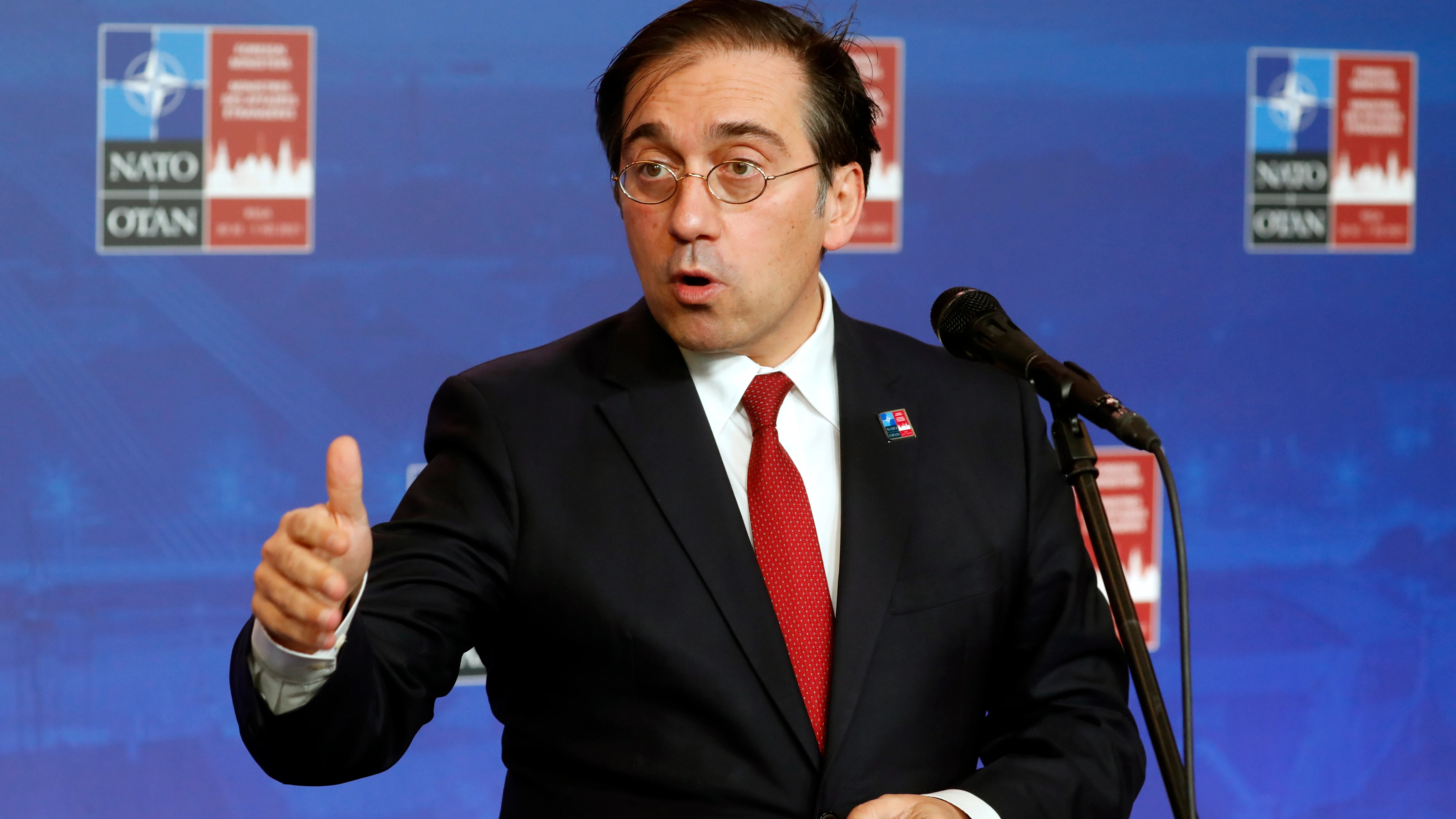 Imagen de archivo del ministro de Asuntos Exteriores, Jos&eacute; Manuel Albares
