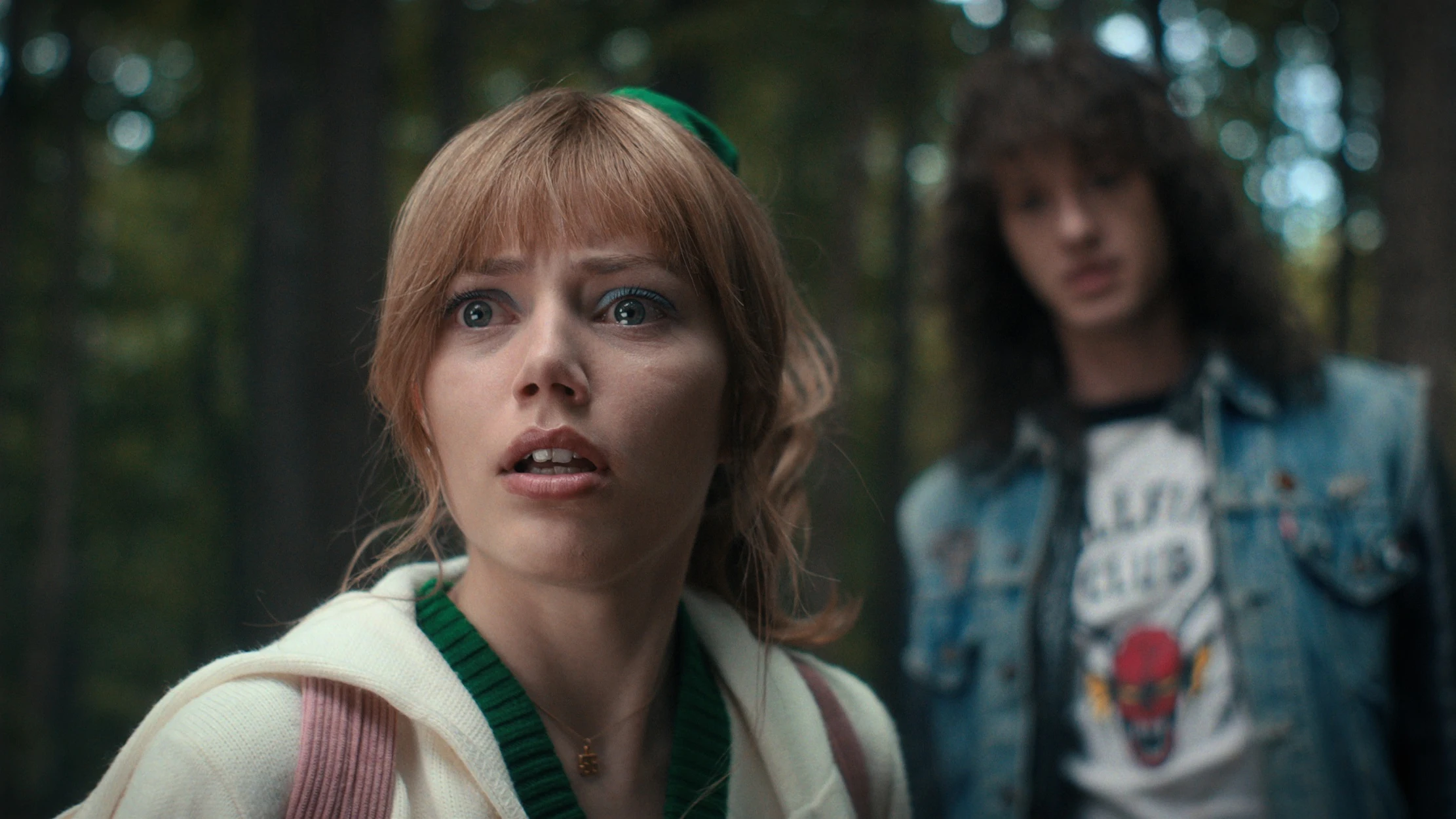 Chrissy y Eddie Munson en la temporada 4 de 'Stranger Things' Chrissy y Eddie Munson en la temporada 4 de 'Stranger Things'