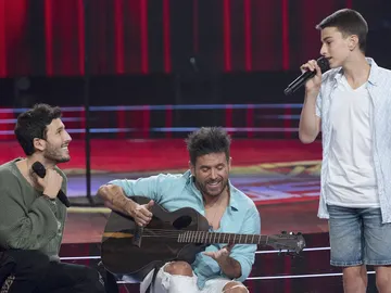 Avance exclusivo de 'La Voz Kids': Sebastián Yatra se emociona al escuchar su canción en la voz de un talent Avance exclusivo de 'La Voz Kids': Sebastián Yatra se emociona al escuchar su canción en la voz de un talent
