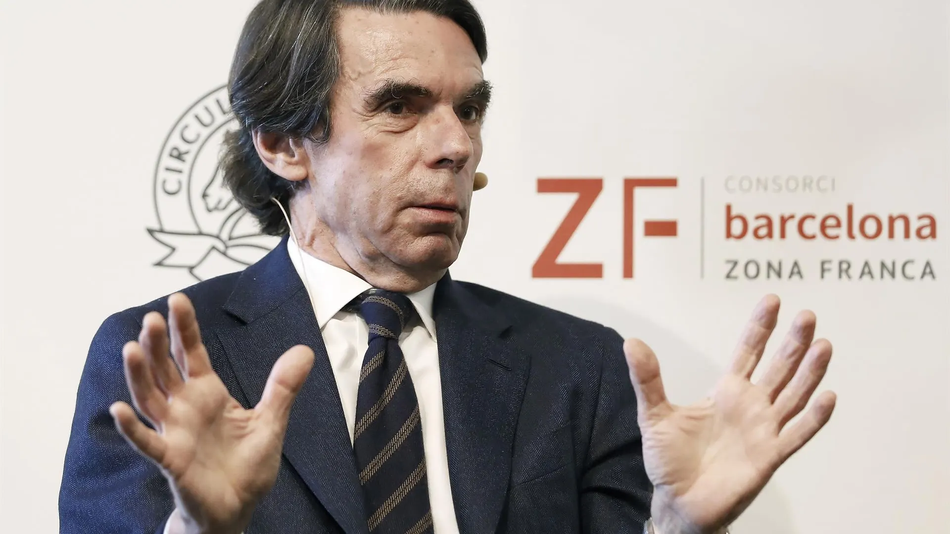 El expresidente del Gobierno, Jos&eacute; Mar&iacute;a Aznar