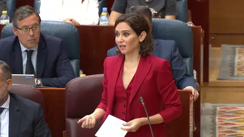 Isabel Díaz Ayuso, presidenta de la Comunidad de Madrid Isabel Díaz Ayuso, presidenta de la Comunidad de Madrid