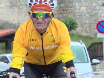 Feliciano, el ciclista amateur de 87 años: "Ahora estoy mejor que con 30"