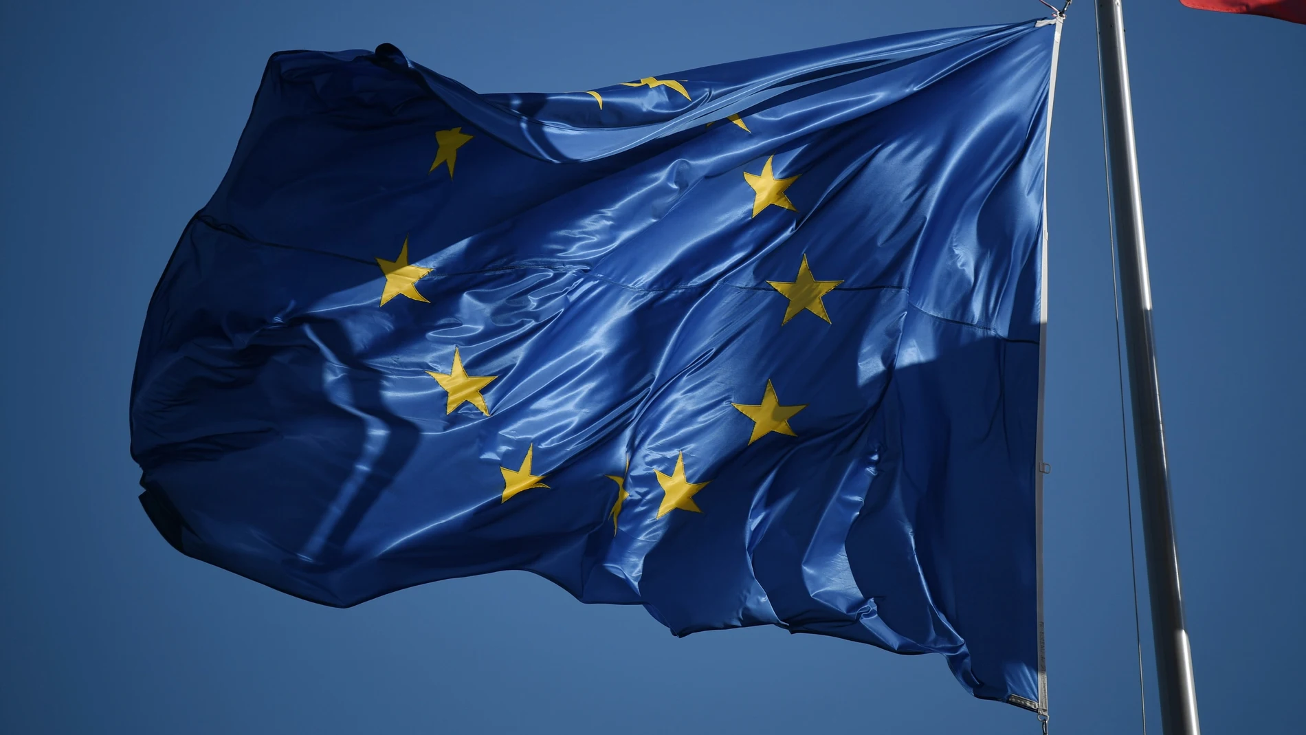Imagen de archivo que muestra la bandera de la Unión Europea