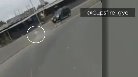 Accidente moto en Guatemala Accidente moto en Guatemala