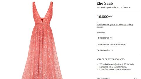Vestido Elie Saab