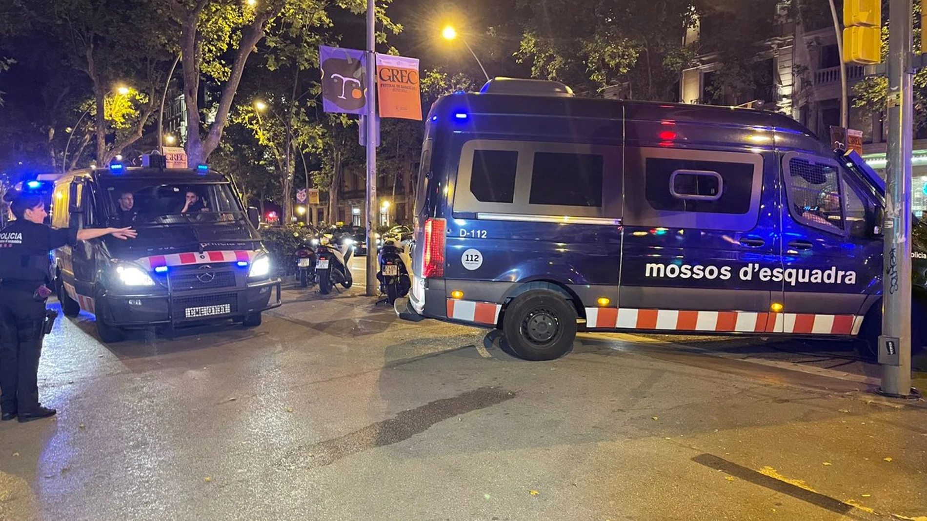 Los Mossos d'Esquadra liberan a un hombre que estaba secuestrado en un hotel de Barcelona
