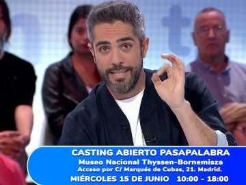 ¡Primer Casting abierto para concursar en ‘Pasapalabra’! El 15 de junio en Madrid: descubre cómo presentarte