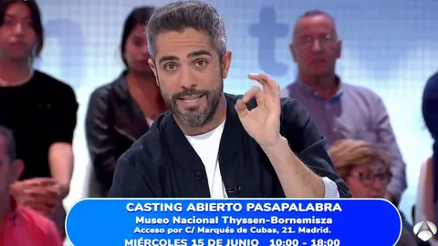 ¡Primer Casting abierto para concursar en ‘Pasapalabra’! El 15 de junio en Madrid: descubre cómo presentarte ¡Primer Casting abierto para concursar en ‘Pasapalabra’! El 15 de junio en Madrid: descubre cómo presentarte