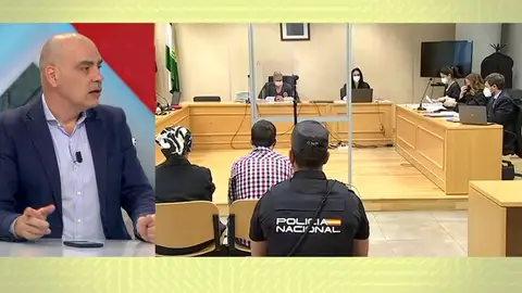 Nacho Abad en Espejo Público. Nacho Abad en Espejo Público.