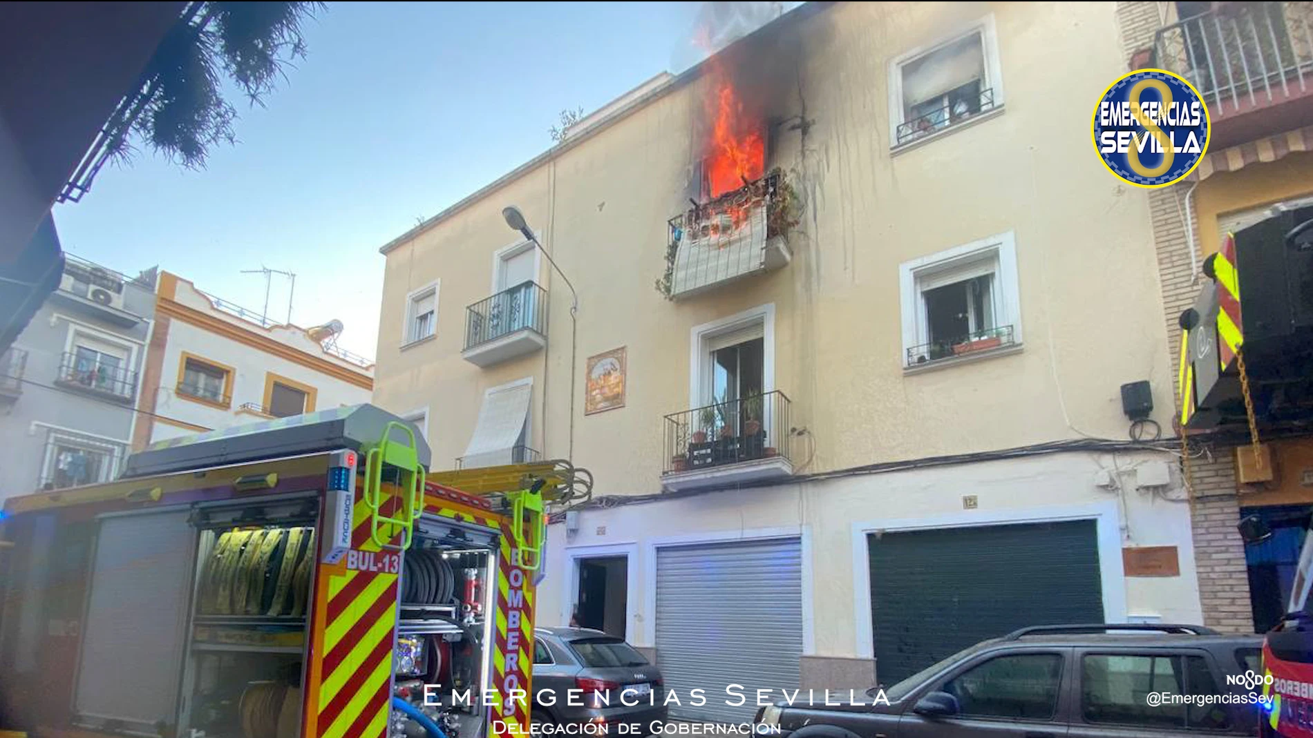 Incendio Sevilla