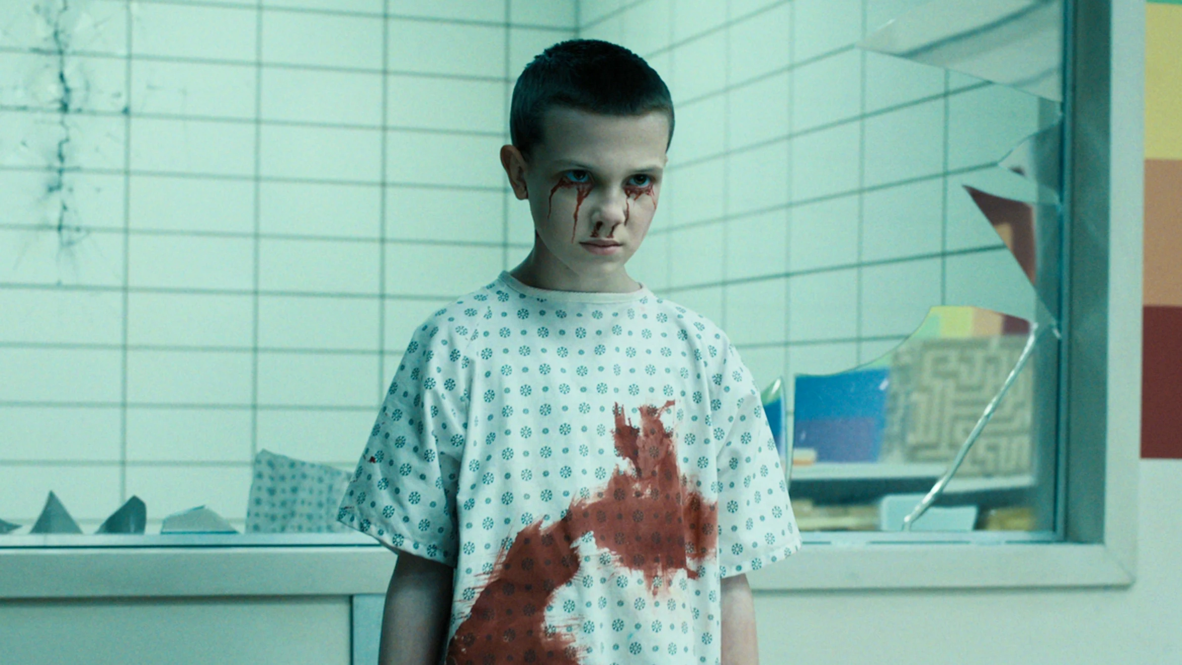 Millie Bobby Brown como Eleven en la temporada 4 de 'Stranger Things'