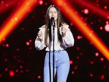 Gisela Muñoz, flamenco de raíz versionando a India Martínez en las Audiciones a ciegas de ‘La Voz Kids’ Gisela Muñoz, flamenco de raíz versionando a India Martínez en las Audiciones a ciegas de ‘La Voz Kids’