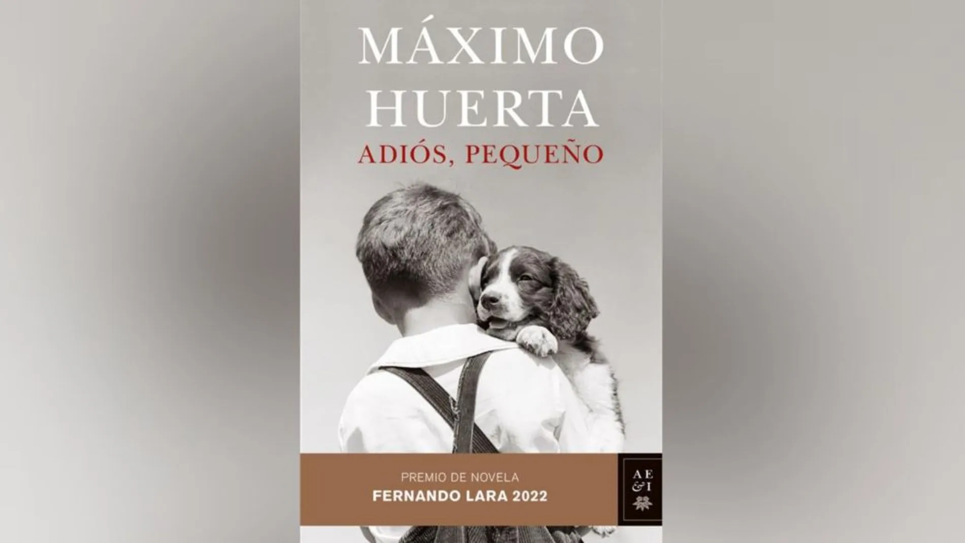 &#39;Adiós, pequeño&#39;, la última novela de Máximo Huerta