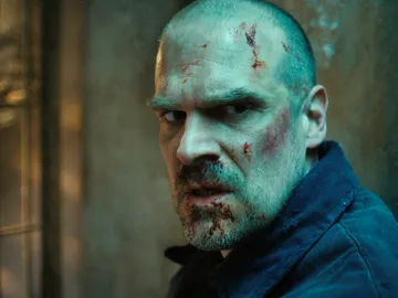 David Harbour como Jim Hopper en la temporada 4 de Stranger Things David Harbour como Jim Hopper en la temporada 4 de Stranger Things