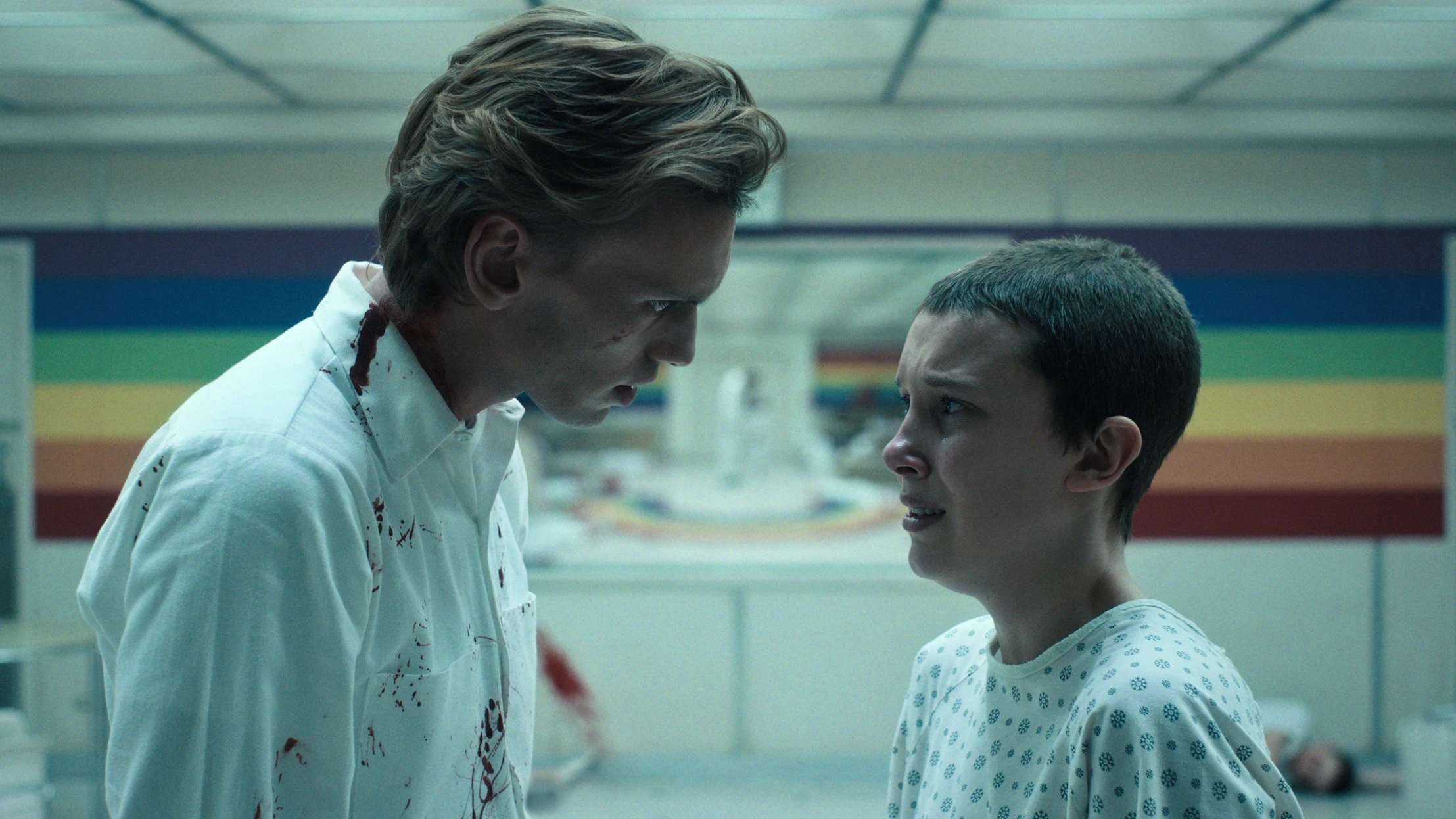Jamie Campbell Bower y Millie Bobby Brown en la temporada 4 de 'Stranger Things' Jamie Campbell Bower y Millie Bobby Brown en la temporada 4 de 'Stranger Things'