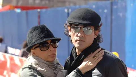 Marta Sánchez y Jesús Cabanas en Nueva York EN 2007