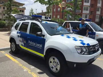 Coche de la Policía Local de Sant Antoni de Vilamajor Coche de la Policía Local de Sant Antoni de Vilamajor