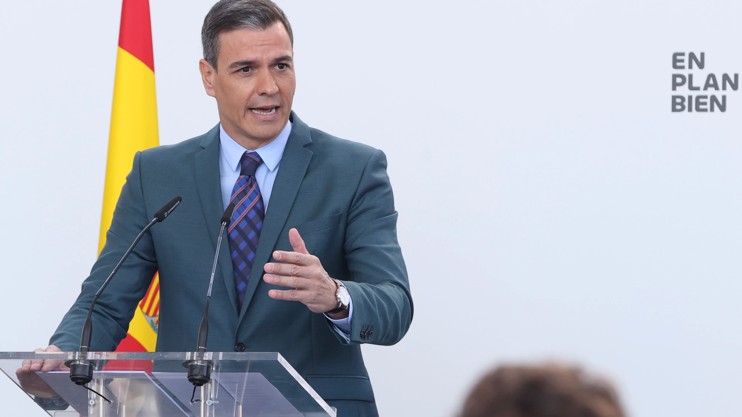 El presidente del Gobierno, Pedro S&aacute;nchez