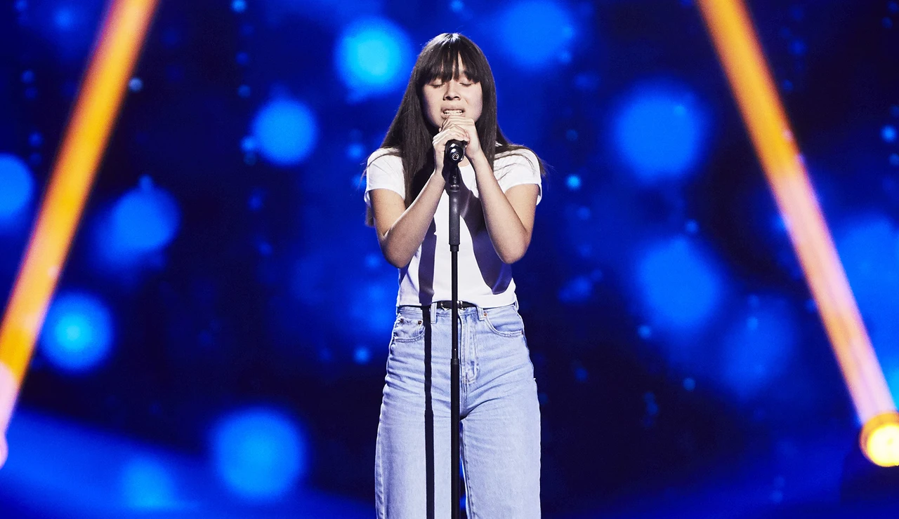 Naibeth Sánchez canta ‘Anyone’ en las Audiciones a ciegas de ‘La Voz Kids’