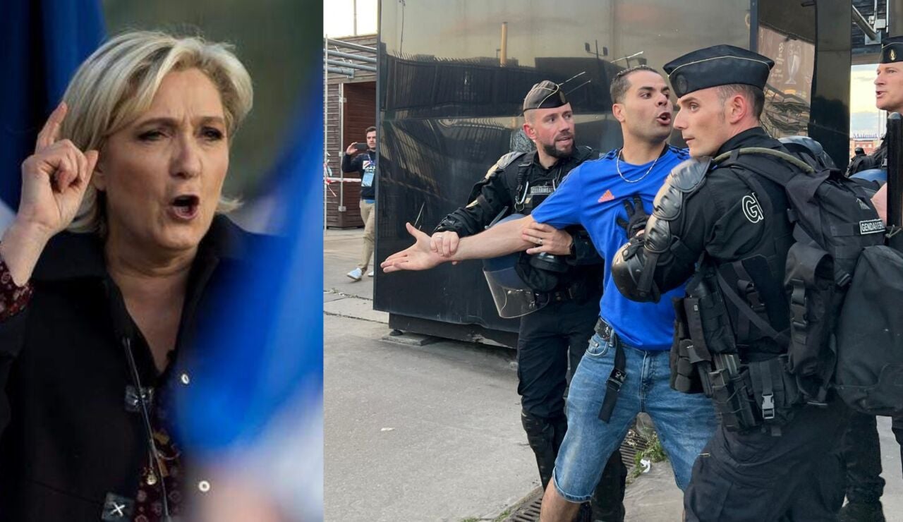Le Pen denuncia "las mentiras" del Gobierno francés sobre los incidentes de la final de la Champions