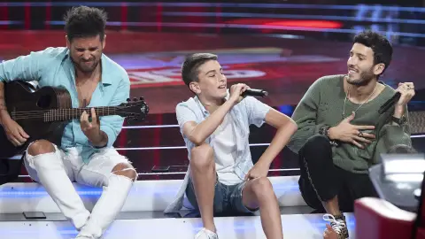 Sebastián Yatra se emociona al ver a Diego Pulido dedicar su canción a una chica en ‘La Voz Kids’ Sebastián Yatra se emociona al ver a Diego Pulido dedicar su canción a una chica en ‘La Voz Kids’