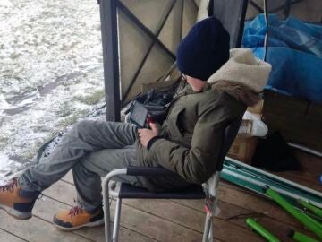 Imagen del niño que evitó un ataque ruso gracias a su dron