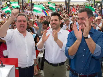 Acto del PSOE en Cártama (Málaga)