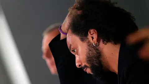 Marcelo se emociona en su despedida del Real Madrid Marcelo se emociona en su despedida del Real Madrid