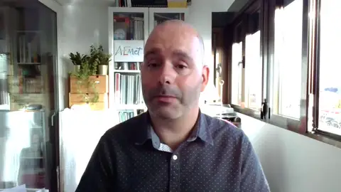 Rubén del Campo, portavoz de la AEMET Rubén del Campo, portavoz de la AEMET