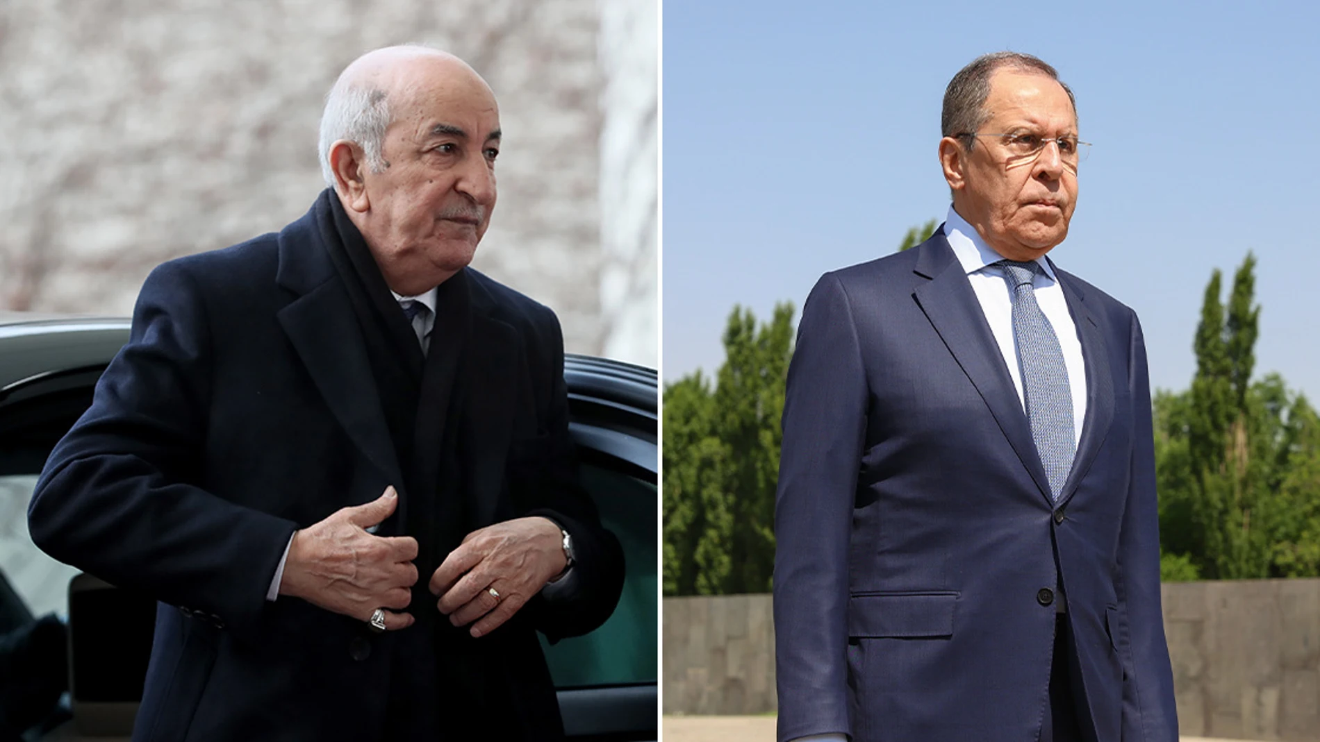 Los ministros de Exteriores de Argelia y Rusia