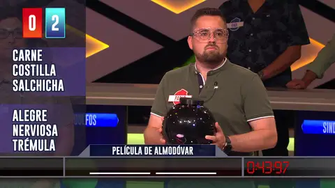 “Salchicha nerviosa”: Juanra Bonet no puede aguantar la risa en la bomba caliente de ‘¡Boom!’ “Salchicha nerviosa”: Juanra Bonet no puede aguantar la risa en la bomba caliente de ‘¡Boom!’