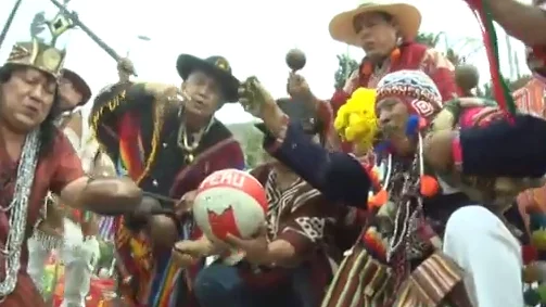 El ritual de los chamanes peruanos