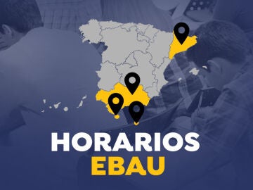 Selectividad 2022: Horario de la EBAU en Andalucía, Cataluña, Ceuta y Melilla y cuándo salen las notas