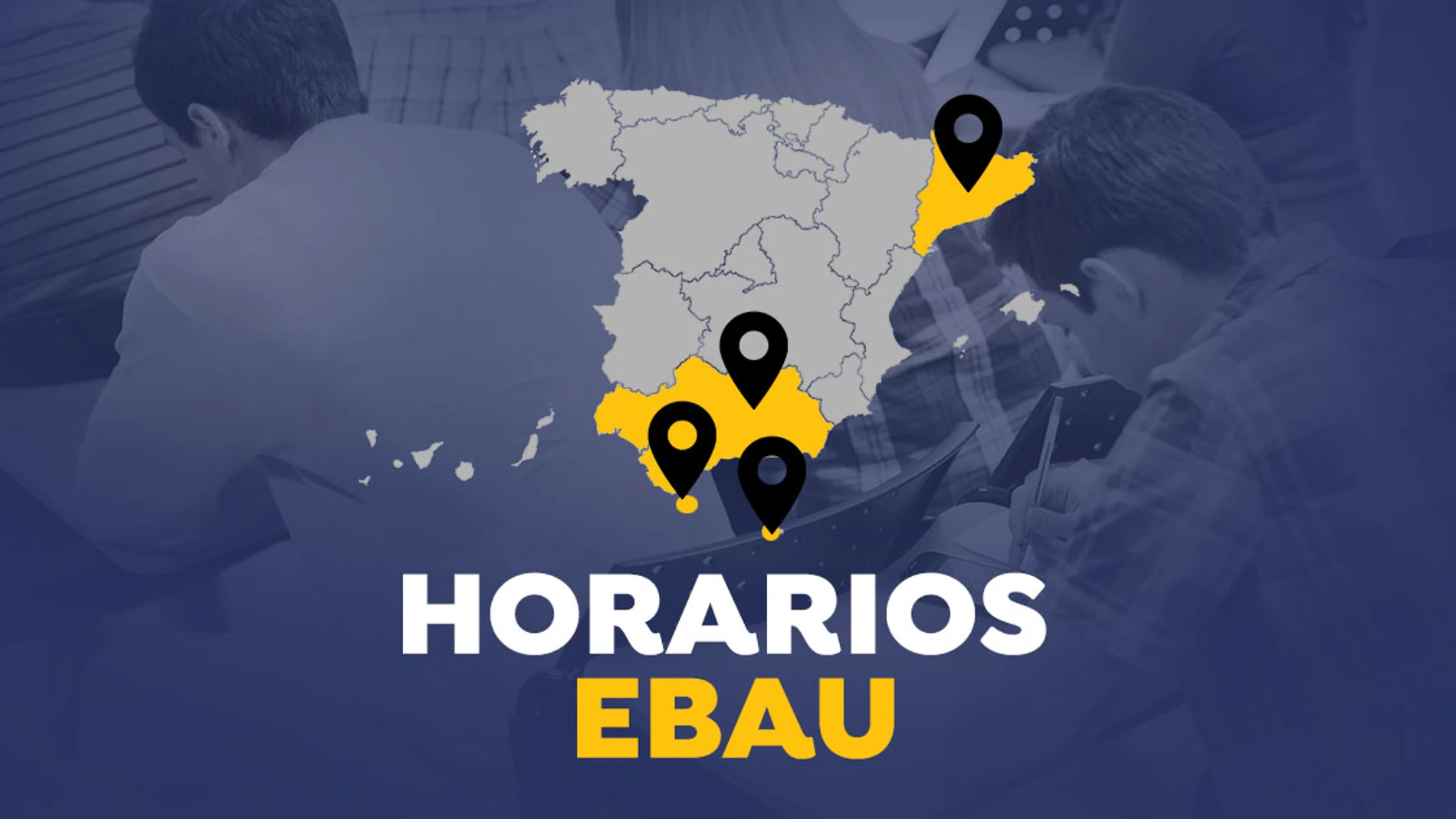 Selectividad 2022: Horario de la EBAU en Andalucía, Cataluña, Ceuta y Melilla y cuándo salen las notas