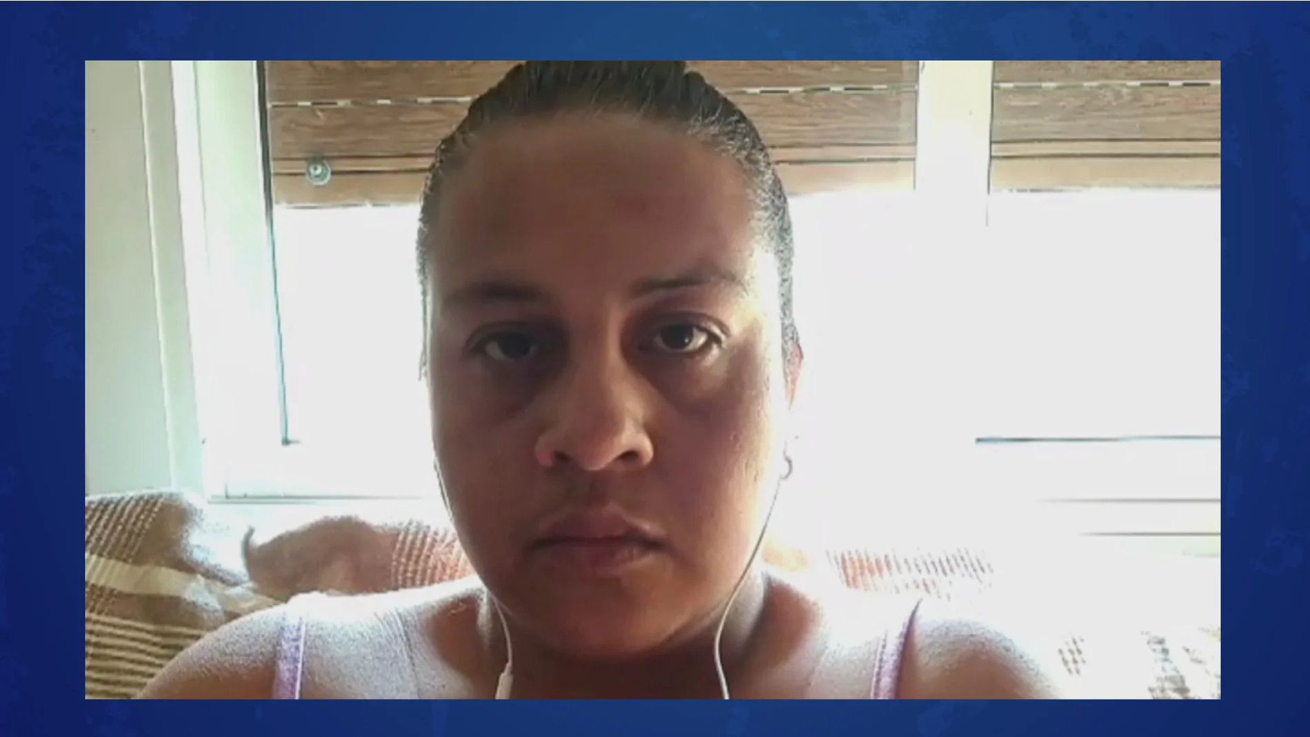 Isabel Moya, afectada del choque de trenes en Vila-seca