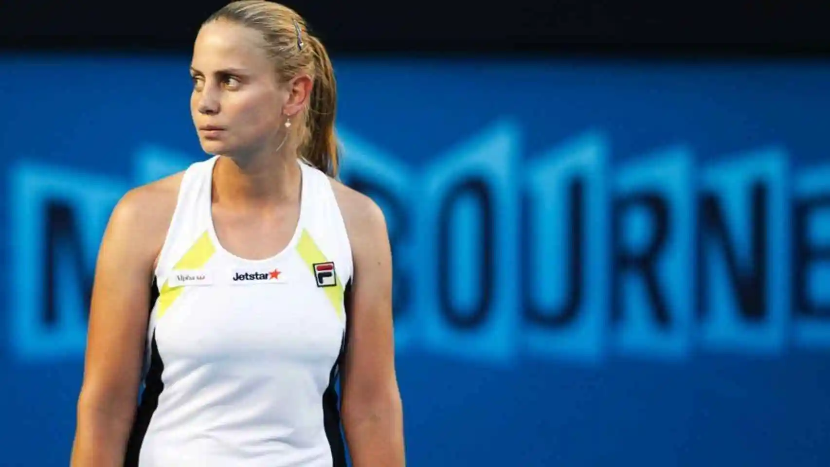 La extenista Jelena Dokic en una imagen de archivo La extenista Jelena Dokic en una imagen de archivo