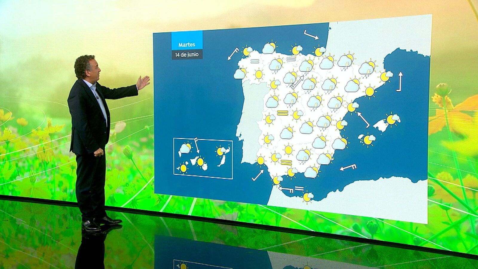 Un aumento generalizado de las temperaturas mantiene la Península con avisos de nivel naranja