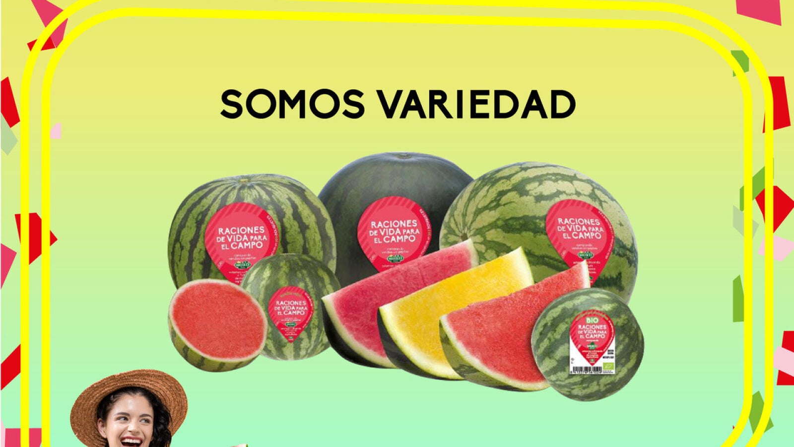 Las variedades de las sandías Bouquet