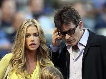 Charlie Sheen y Denise Richards Charlie Sheen y Denise Richards