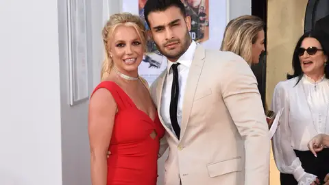 Britney Spears junto a su marido, Sam Asghari Britney Spears junto a su marido, Sam Asghari