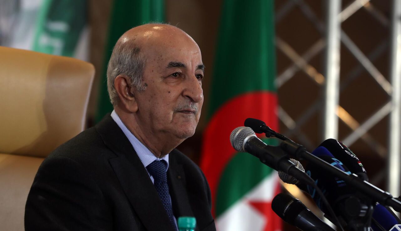 El presidente de Argelia, Abdelmadjid Tebboune