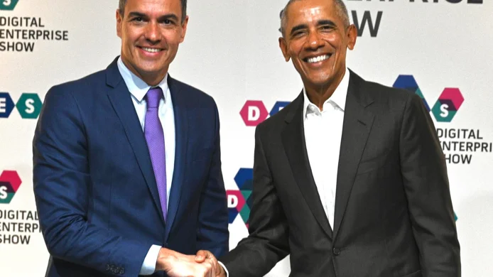 Pedro Sánchez y Barack Obama Pedro Sánchez y Barack Obama