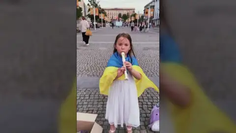 Solomiya, la niña ucraniana que recauda fondos para Ucrania Solomiya, la niña ucraniana que recauda fondos para Ucrania