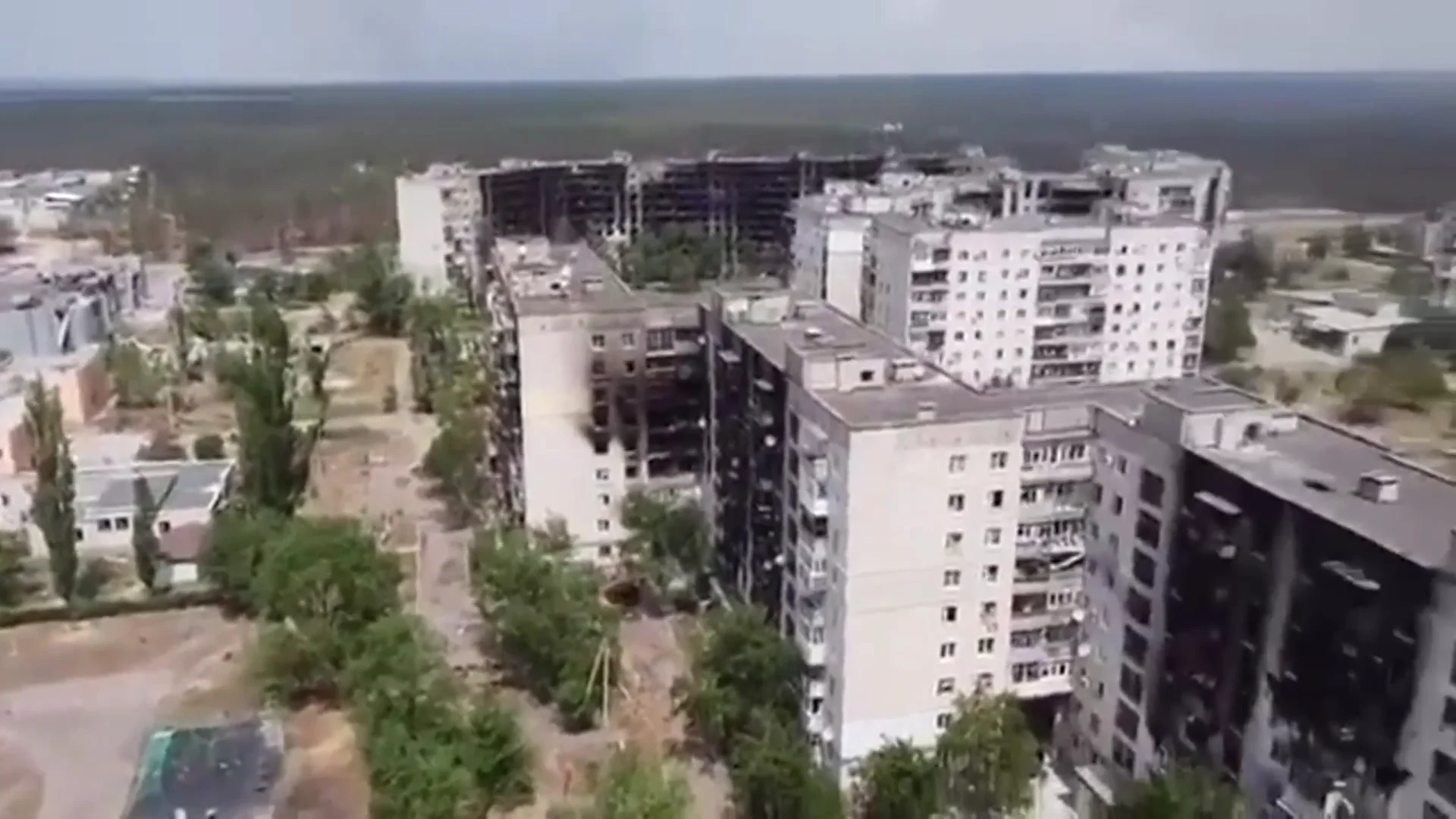 Destrucción en Severodonetsk Destrucción en Severodonetsk